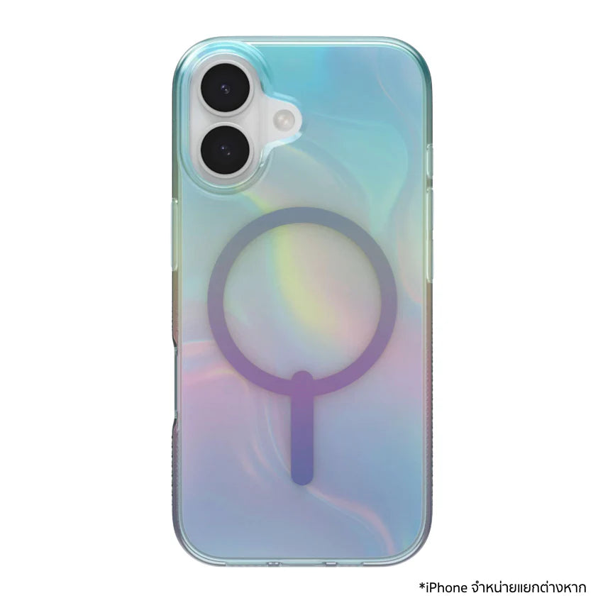 ZAGG Milan Snap Case for iPhone 17 Series and iPhone Air Iridescent Bubble