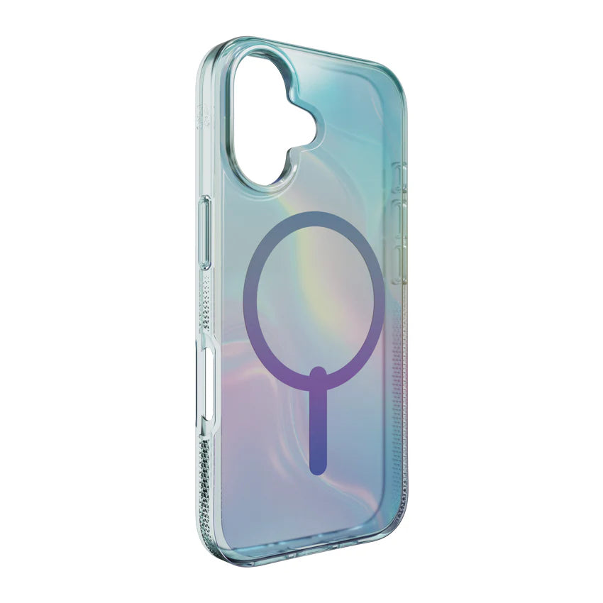 ZAGG Milan Snap Case for iPhone 17 Series and iPhone Air Iridescent Bubble