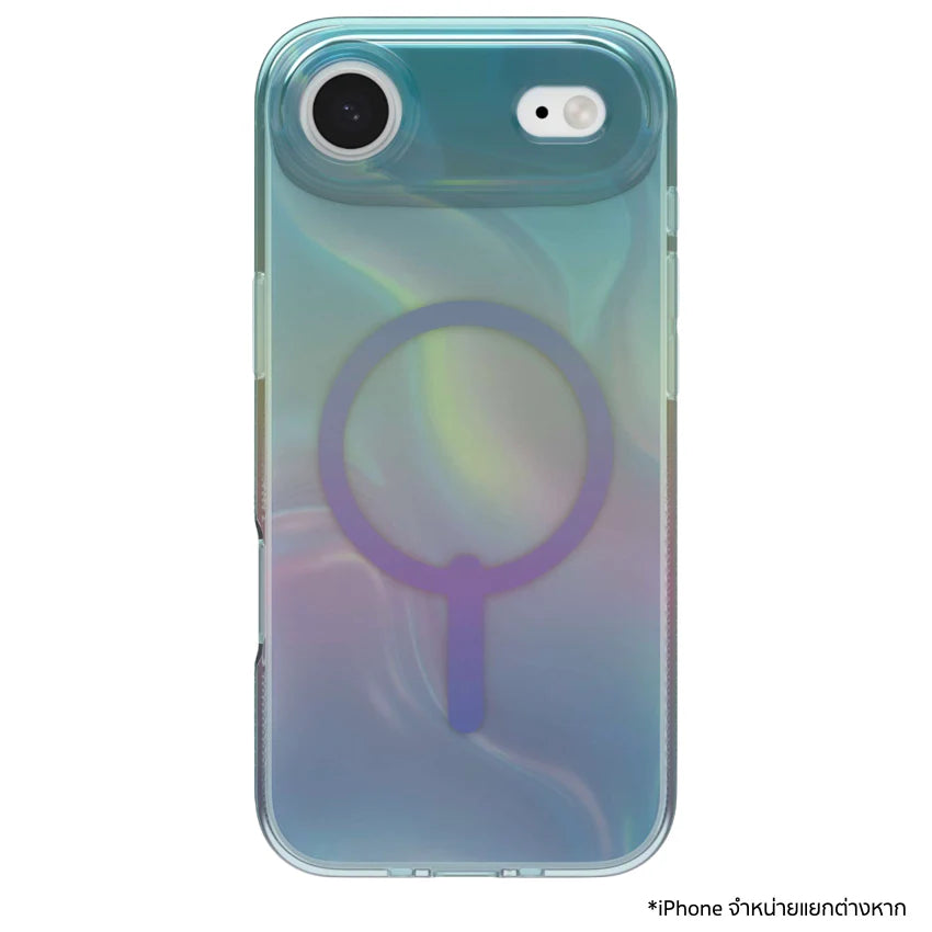 ZAGG Milan Snap Case for iPhone 17 Series and iPhone Air Iridescent Bubble