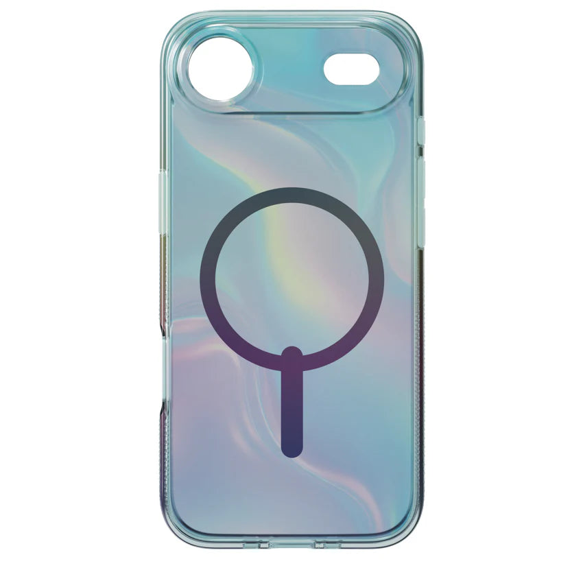 ZAGG Milan Snap Case for iPhone 17 Series and iPhone Air Iridescent Bubble