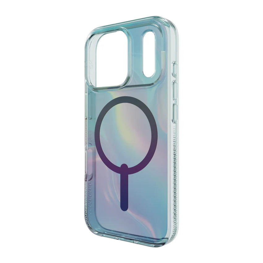 ZAGG Milan Snap Case for iPhone 17 Series and iPhone Air Iridescent Bubble