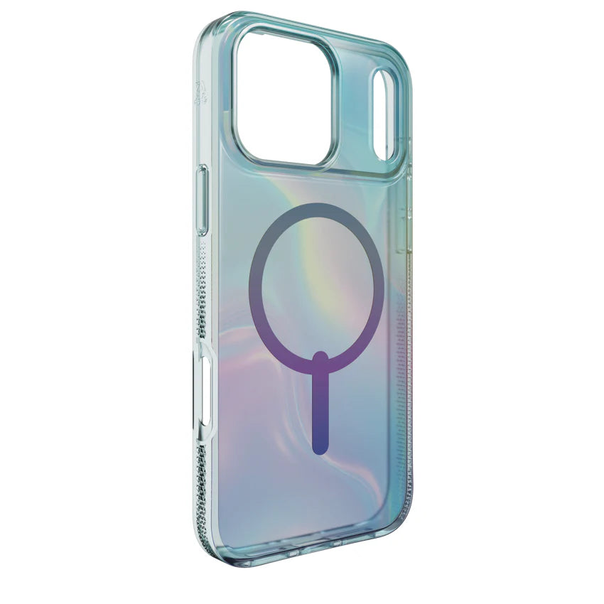 ZAGG Milan Snap Case for iPhone 17 Series and iPhone Air Iridescent Bubble