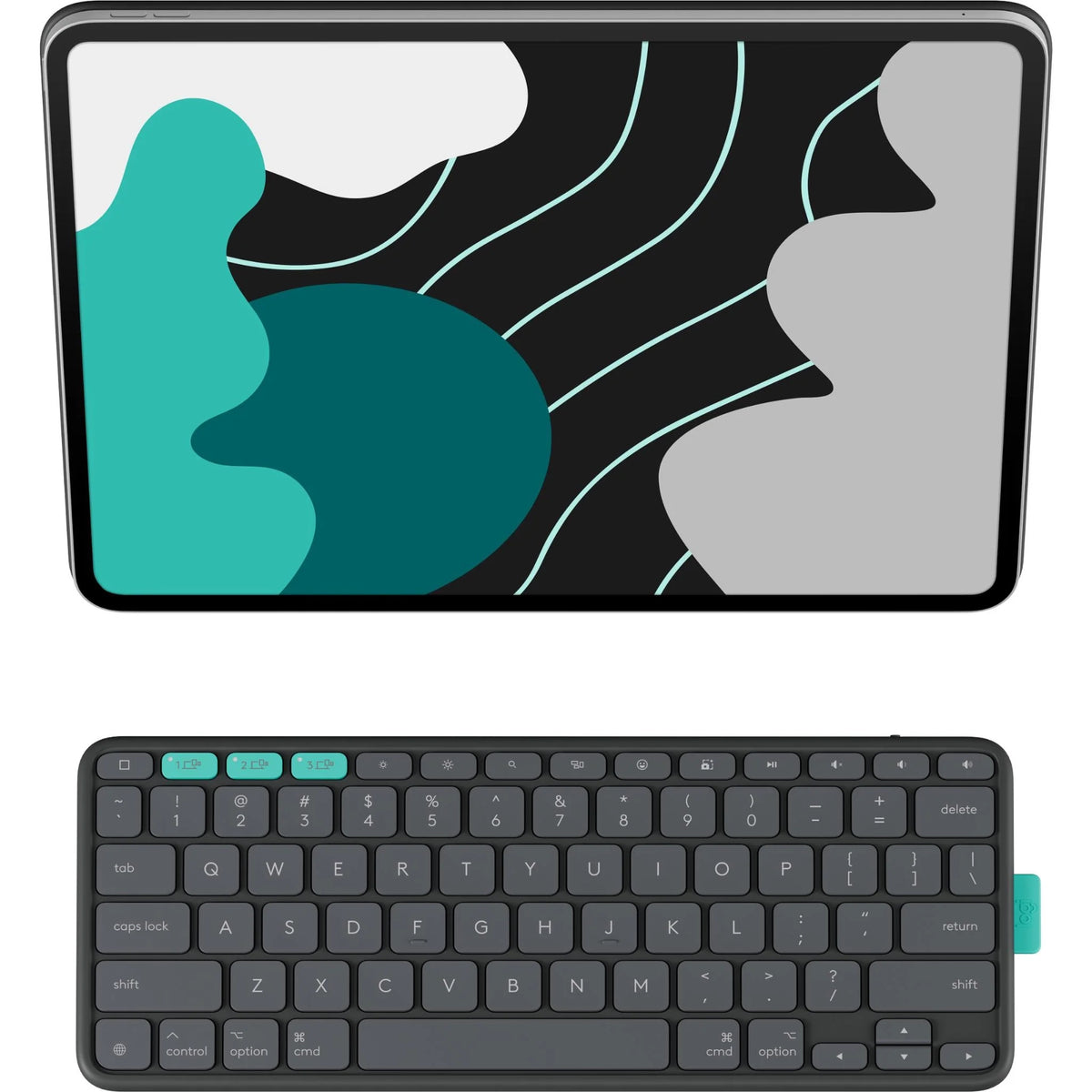 Logitech FlipFolio iPad Pro 13-inch (M4), iPad Air 13-inch (M2, M3) Graphite