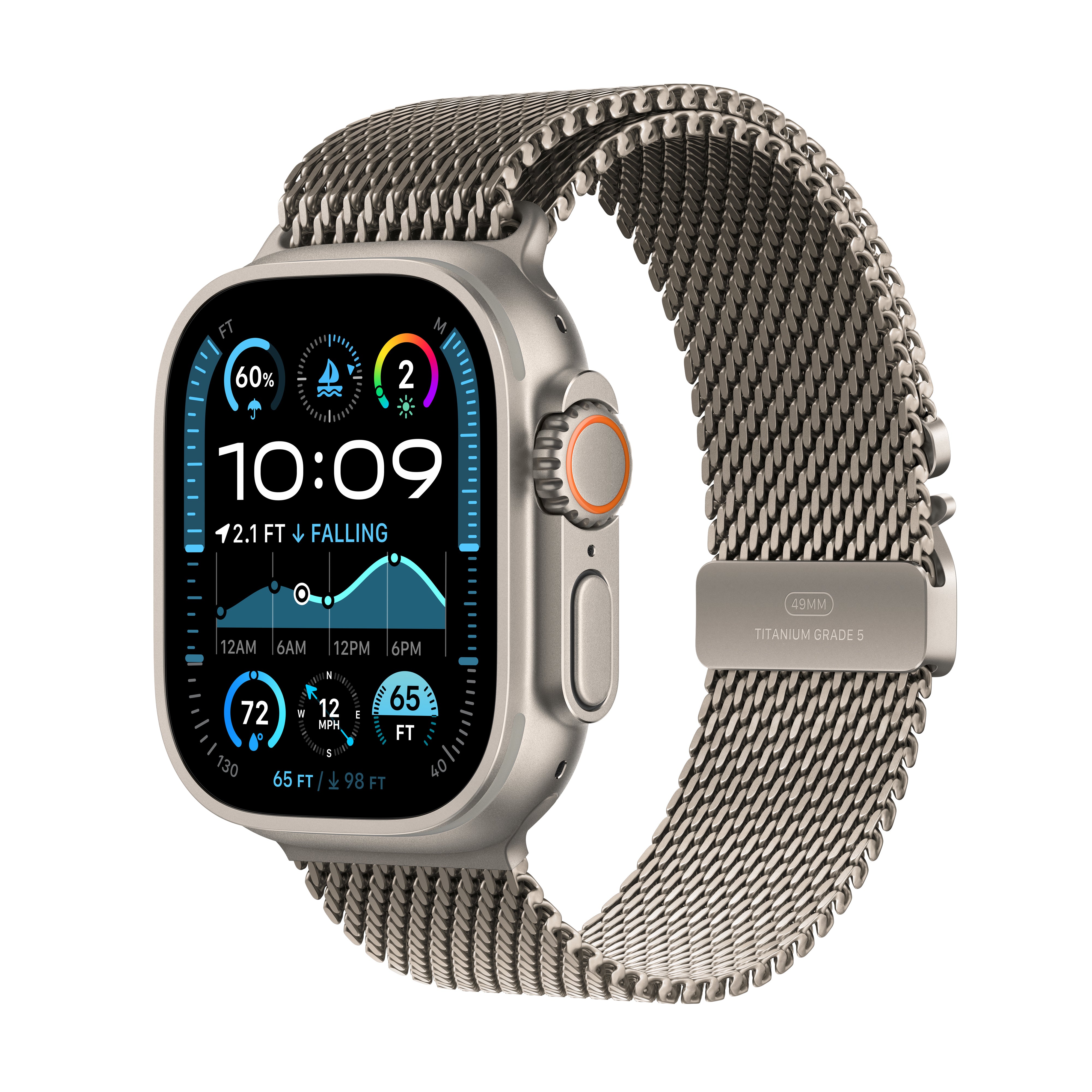 Apple Watch Ultra 2 (2024) GPS + Cellular Milanese Loop 49mm