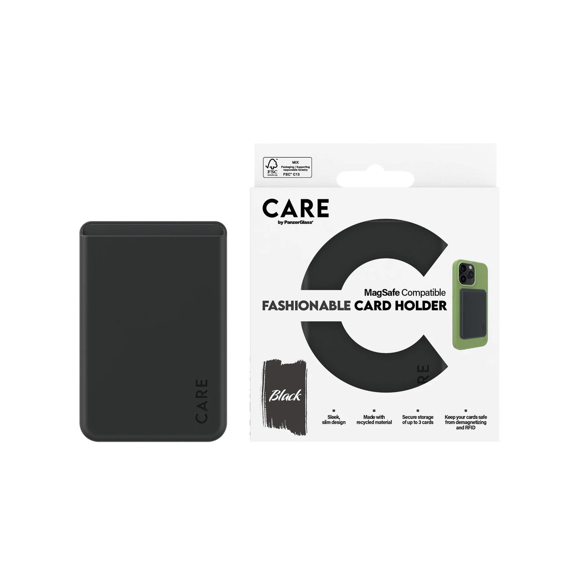 CARE Fashionable Card Holder for iPhone