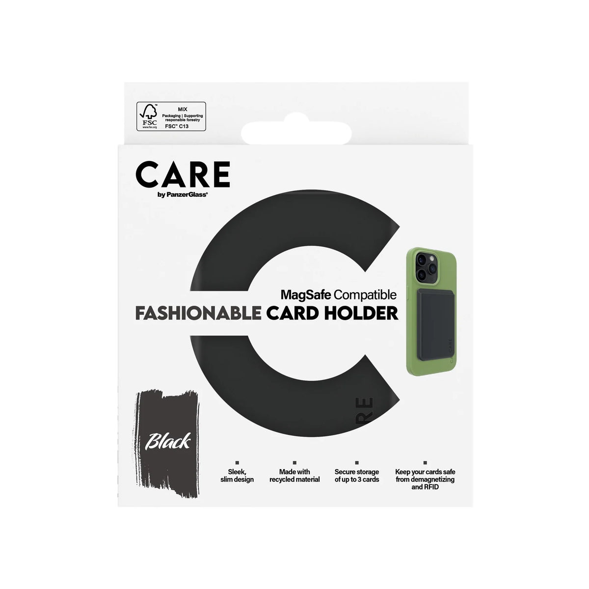 CARE Fashionable Card Holder for iPhone