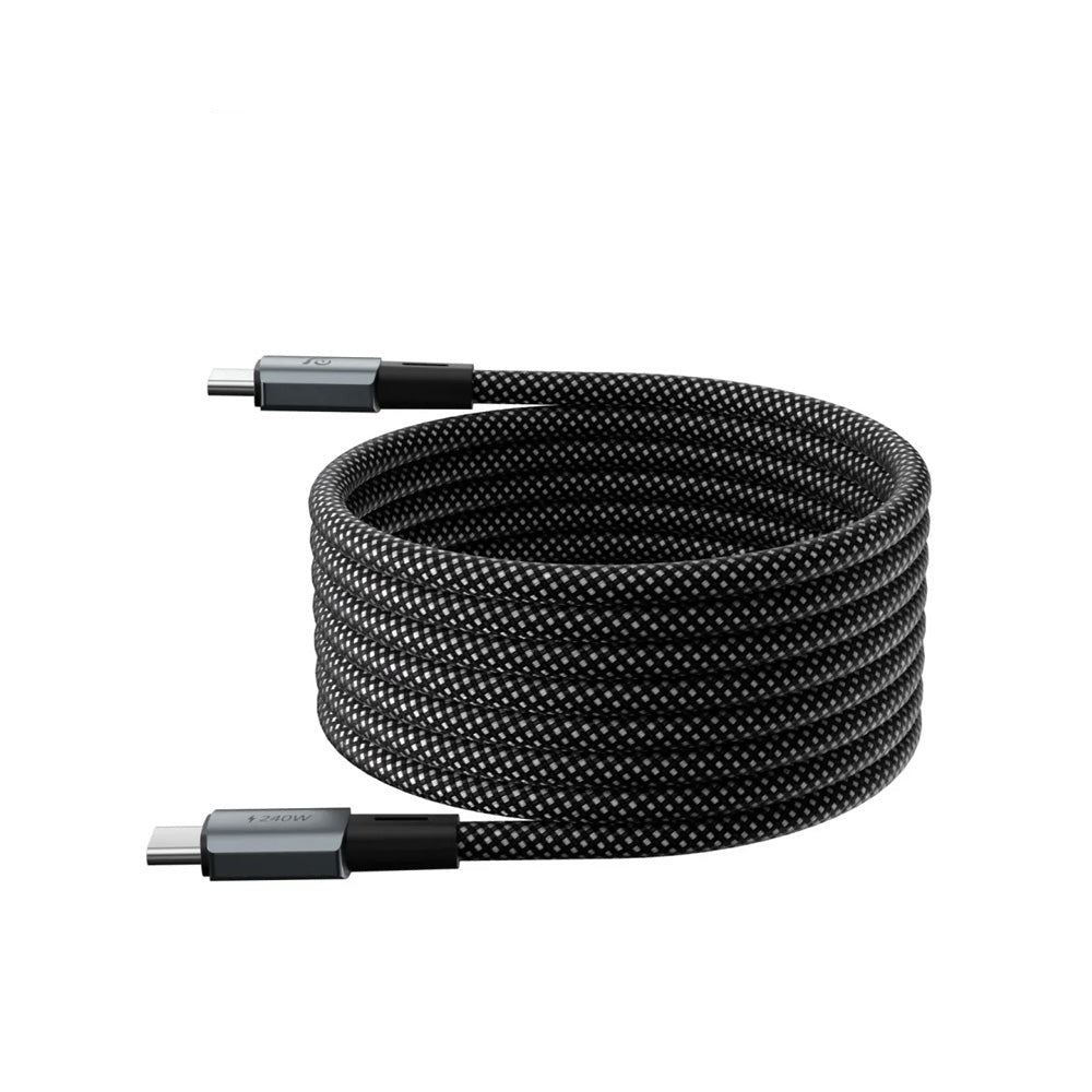 Adam Elements CASA MP200 240W USB-C to USB-C Magnetic Cable 2m Black