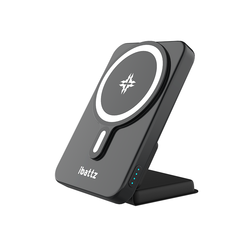 IBattz PowerBank Magmodu 3in1 Wireless Powerbank 10kmAh Black
