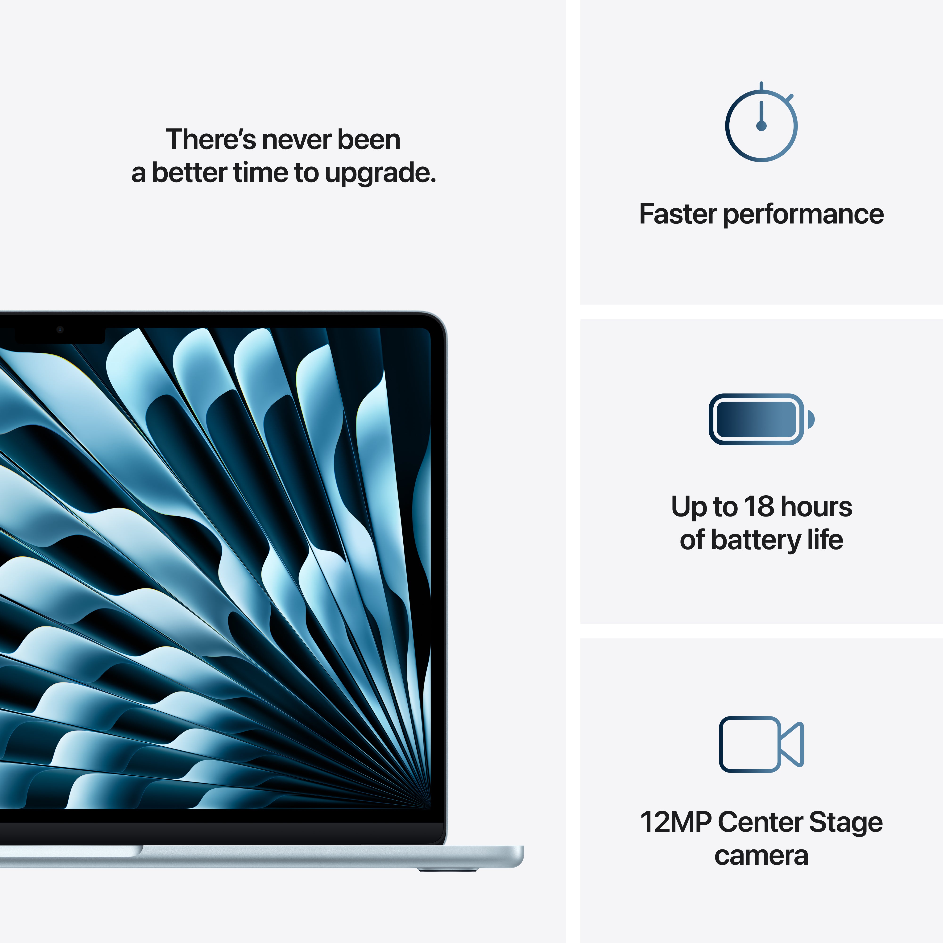 13-inch MacBook Air: Apple M4 chip with 10-core CPU and 8-core GPU (2025)