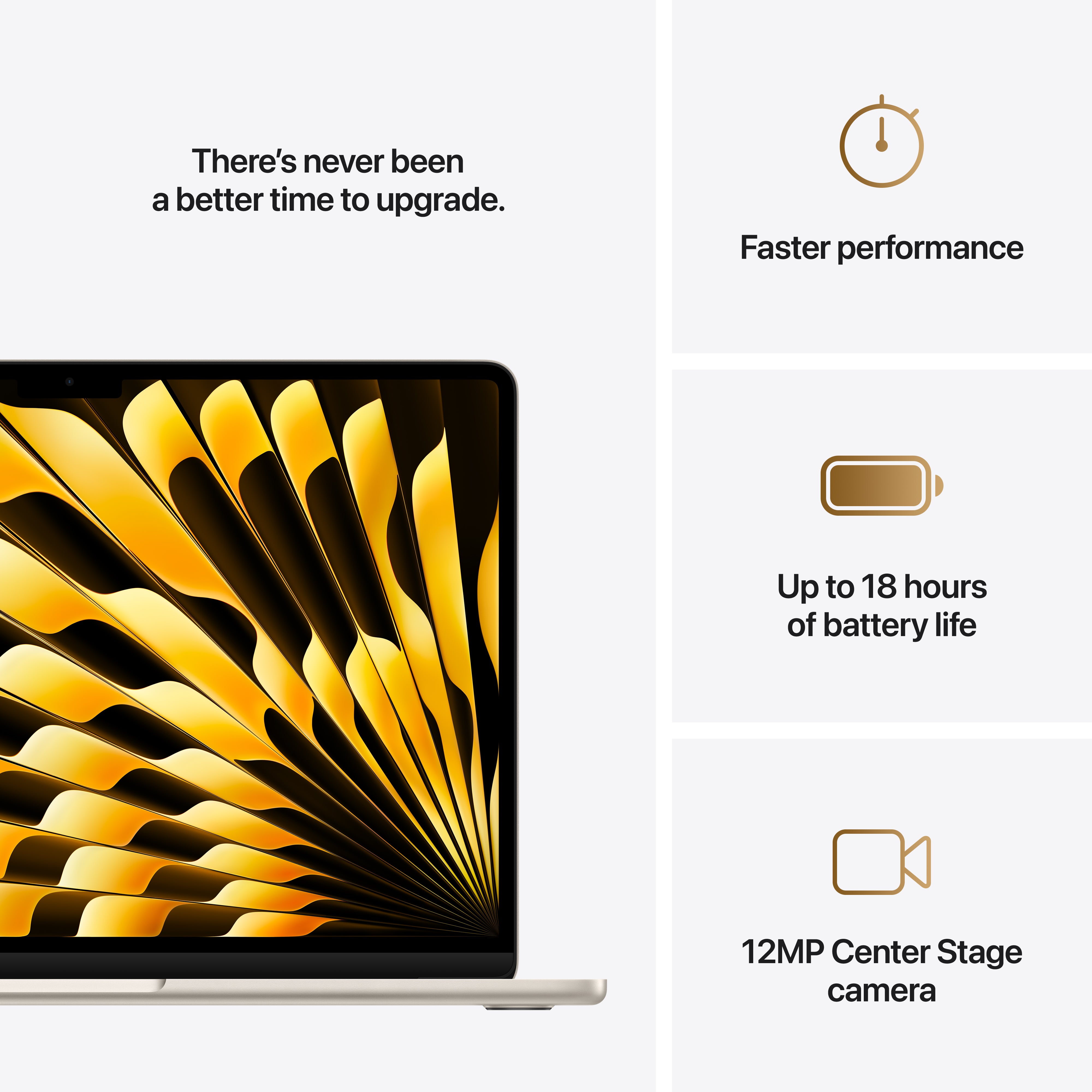 13-inch MacBook Air: Apple M4 chip with 10-core CPU and 10-core GPU (2025)
