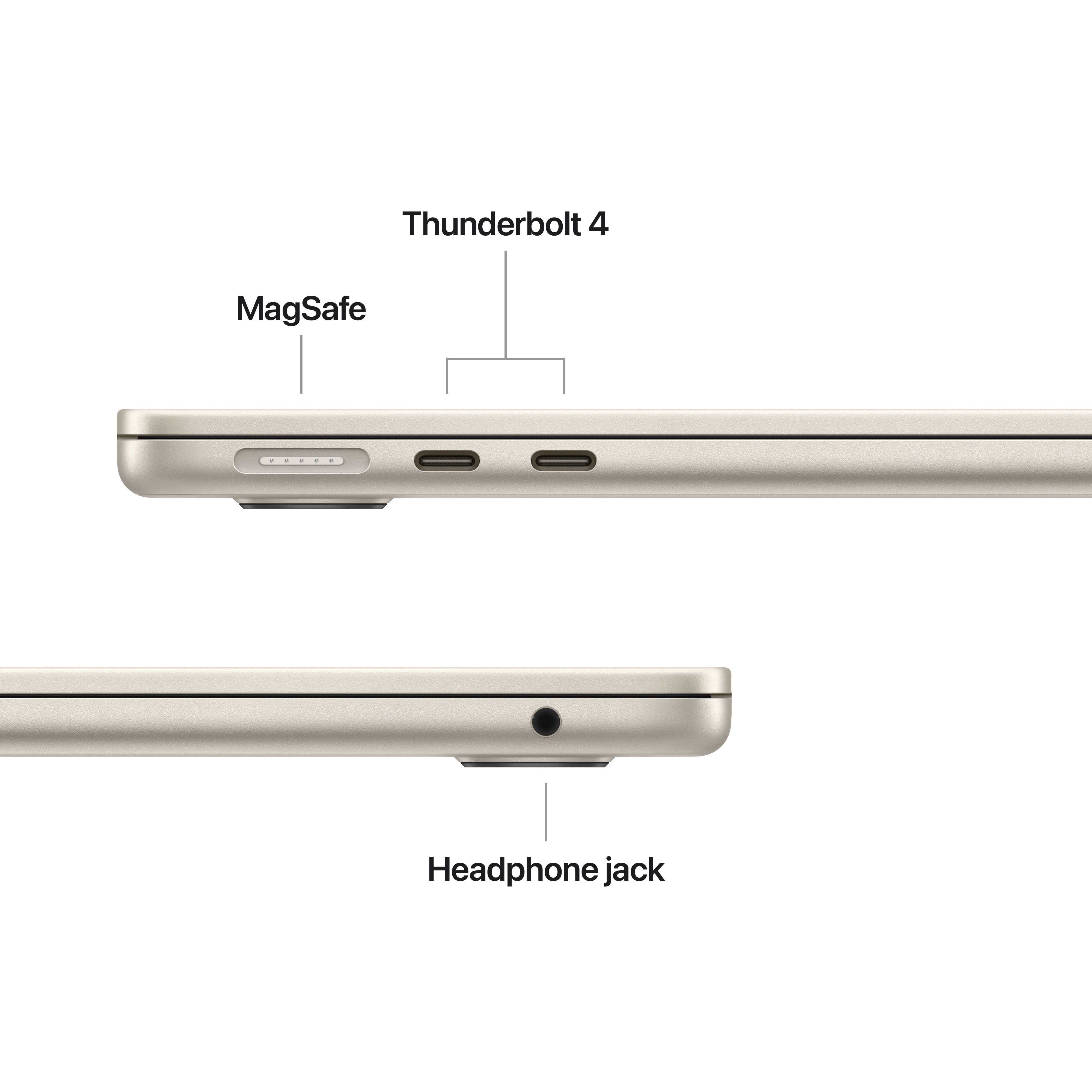 13-inch MacBook Air: Apple M4 chip with 10-core CPU and 10-core GPU (2025)