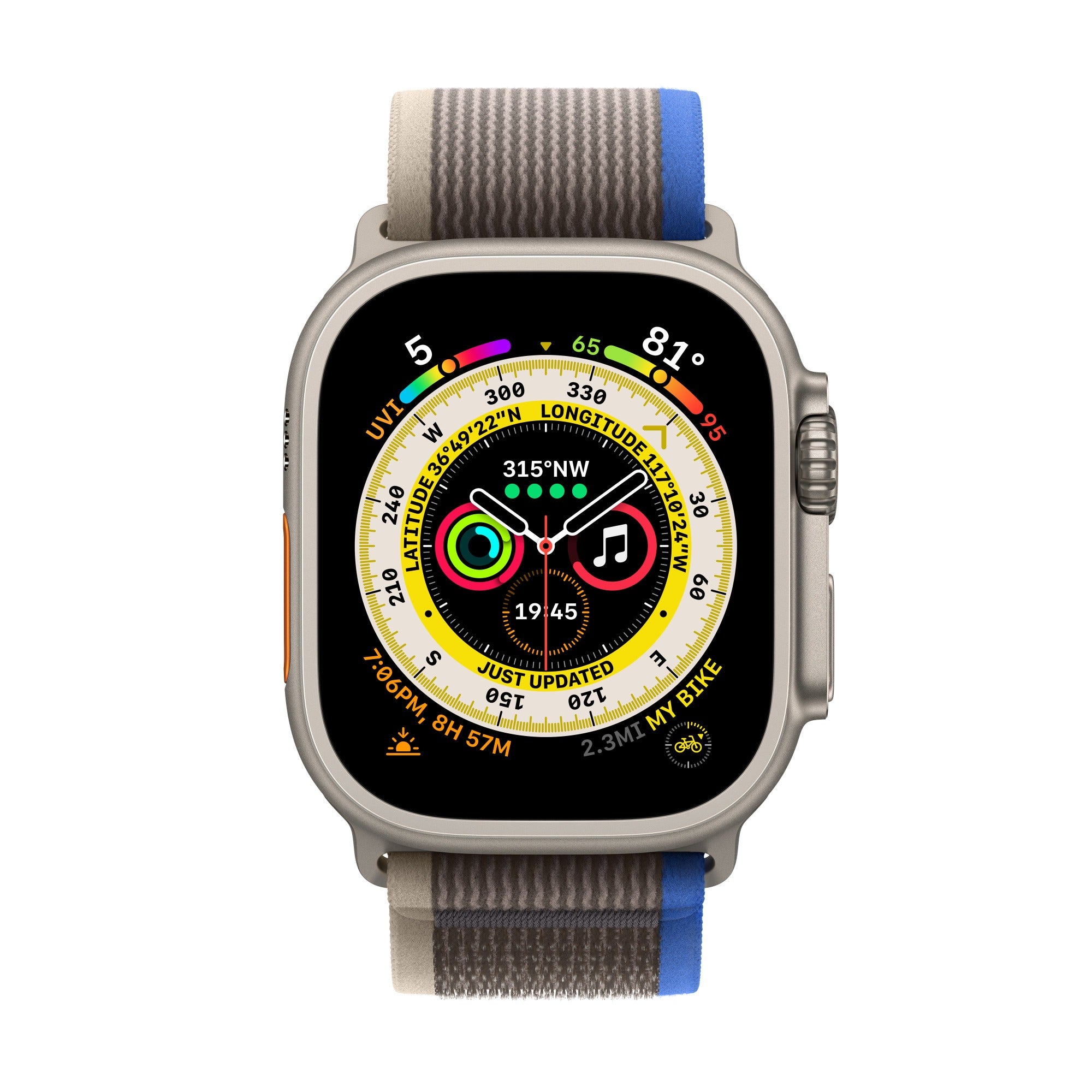 Apple Watch Ultra Trail Loop - Blue/Gray