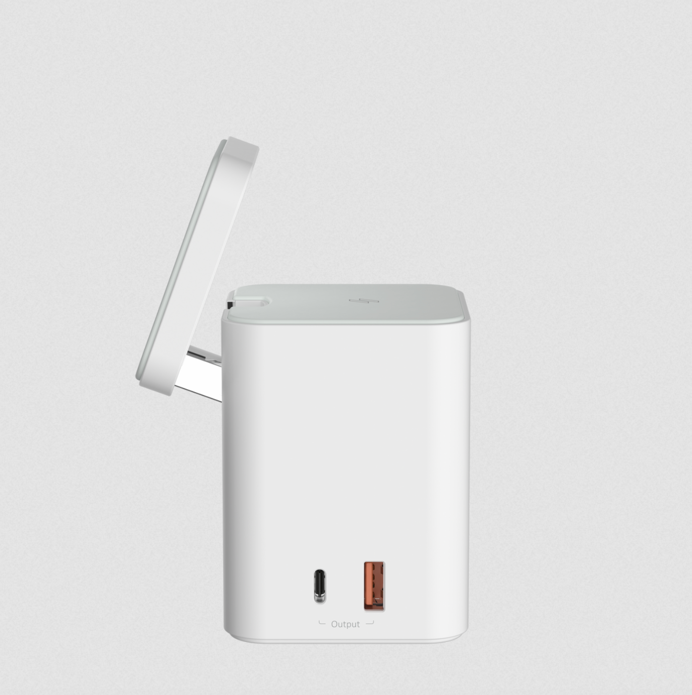 Adam Element Wireless Charger Mag4 GaN 30W Magnetic 4-in-1 White