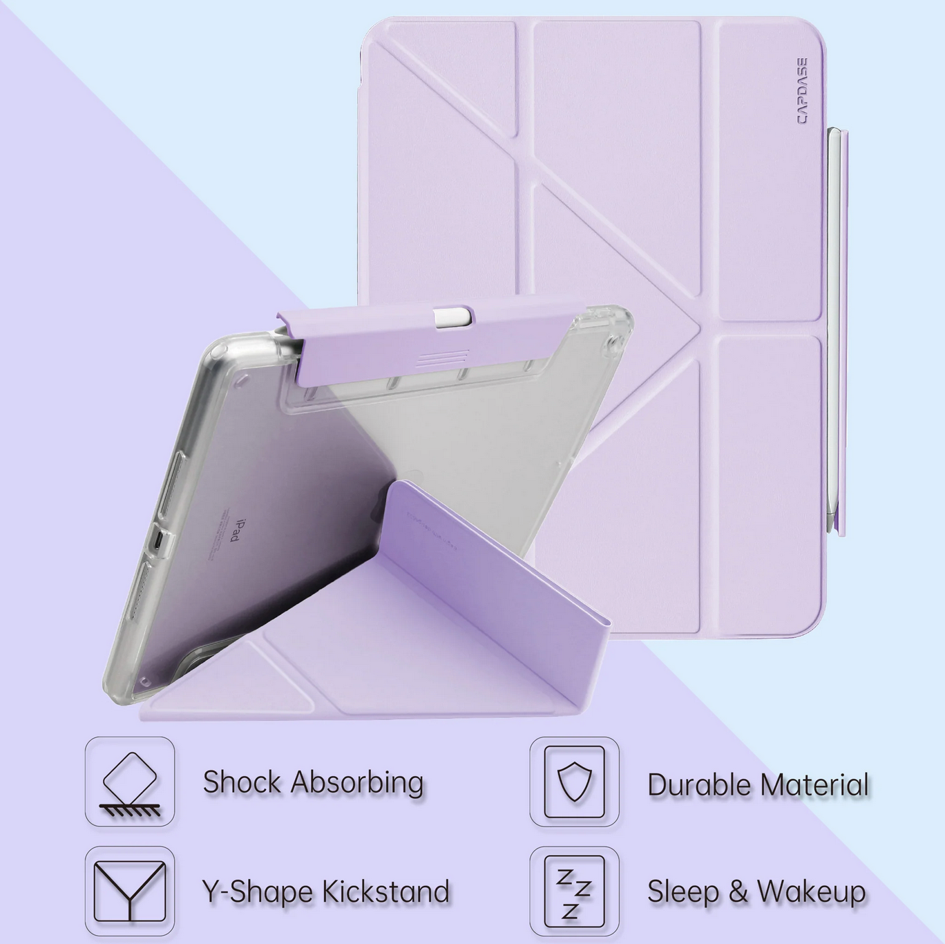 Capdase PD-Slim Folio Flip Case for iPad Air 11-inch M2