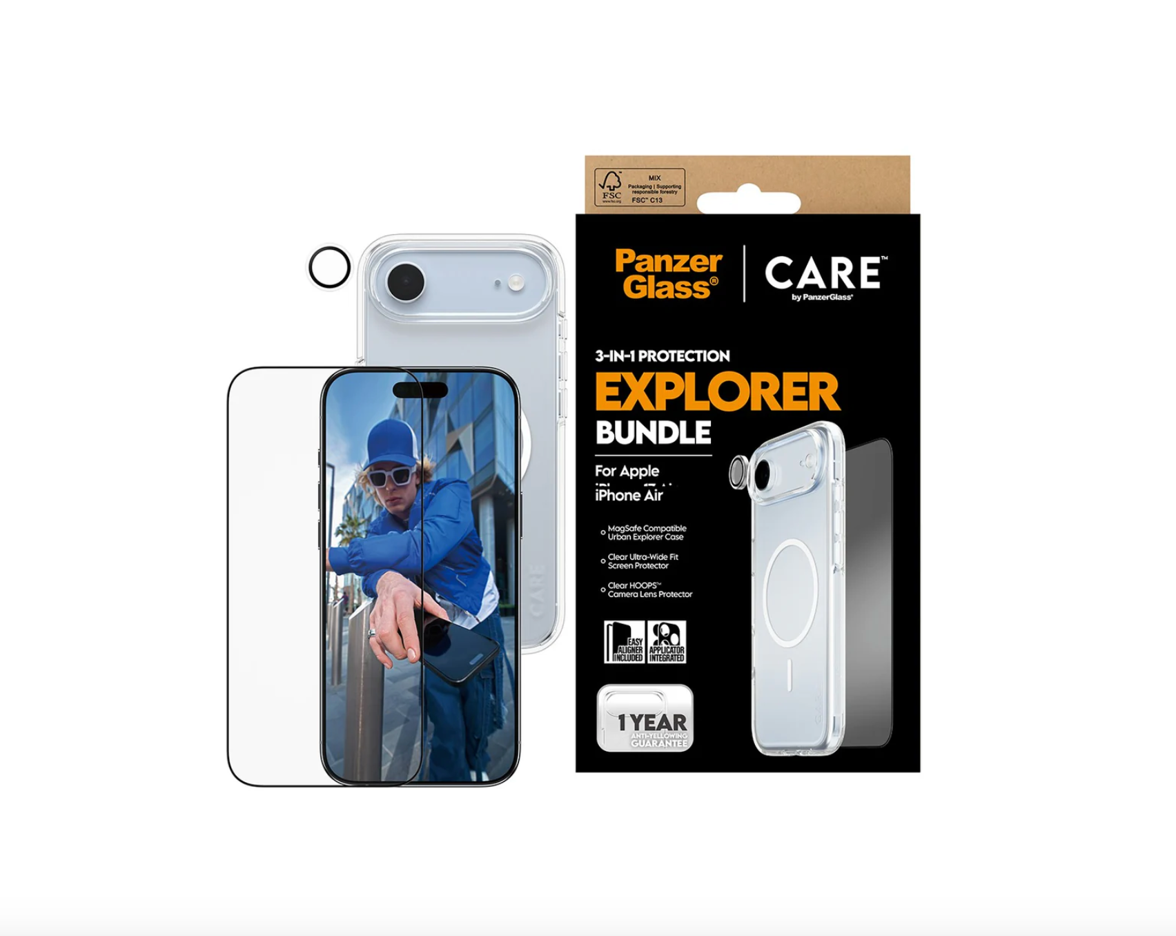 CARE Urban Explorer 3-in-1 Bundle for iPhone 17 Series and iPhone Air