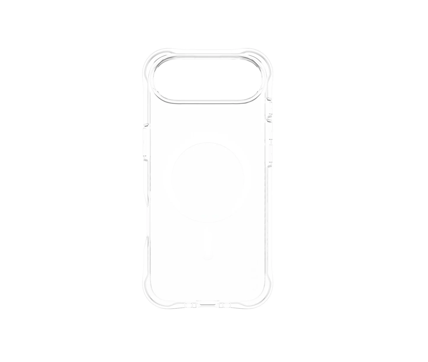 CARE Samba Case Transparent with White MagSafe for iPhone 17 Series and iPhone Air