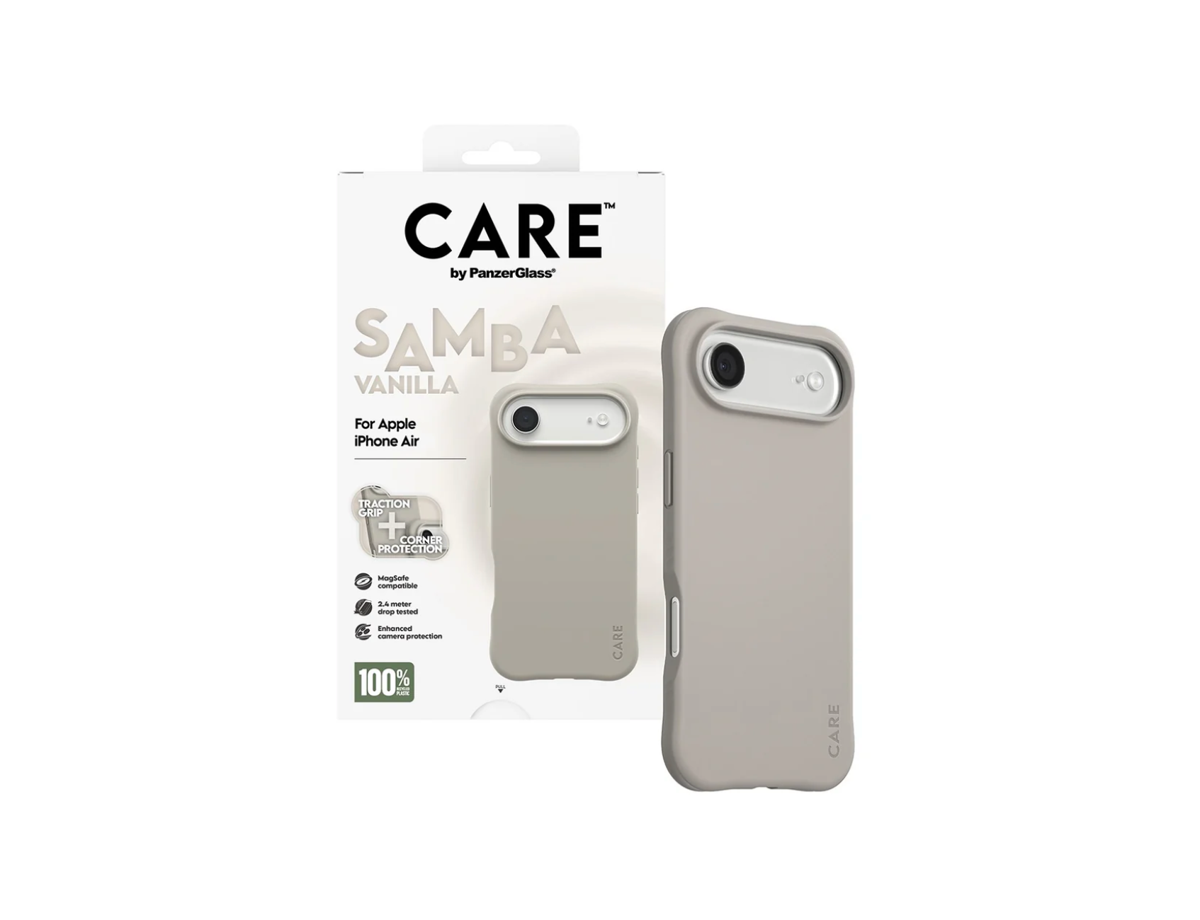 CARE Samba Case Vanilla with MagSafe for iPhone 17 Series and iPhone Air
