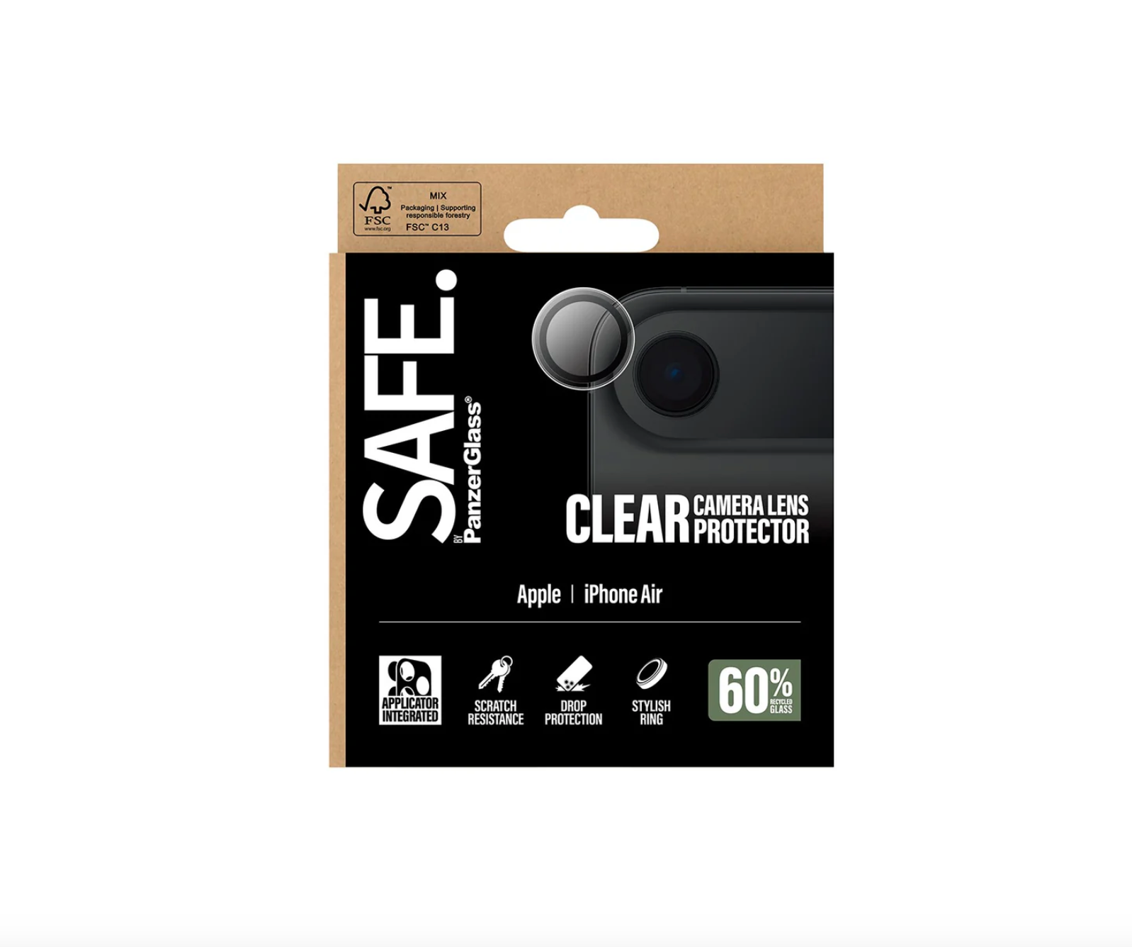 SAFE Camera Lens Protector Transparent for iPhone 17 Series and iPhone Air