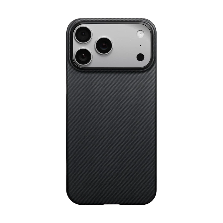 Pitaka UltraSlim Case for iPhone 17 Series Black/Grey Twill