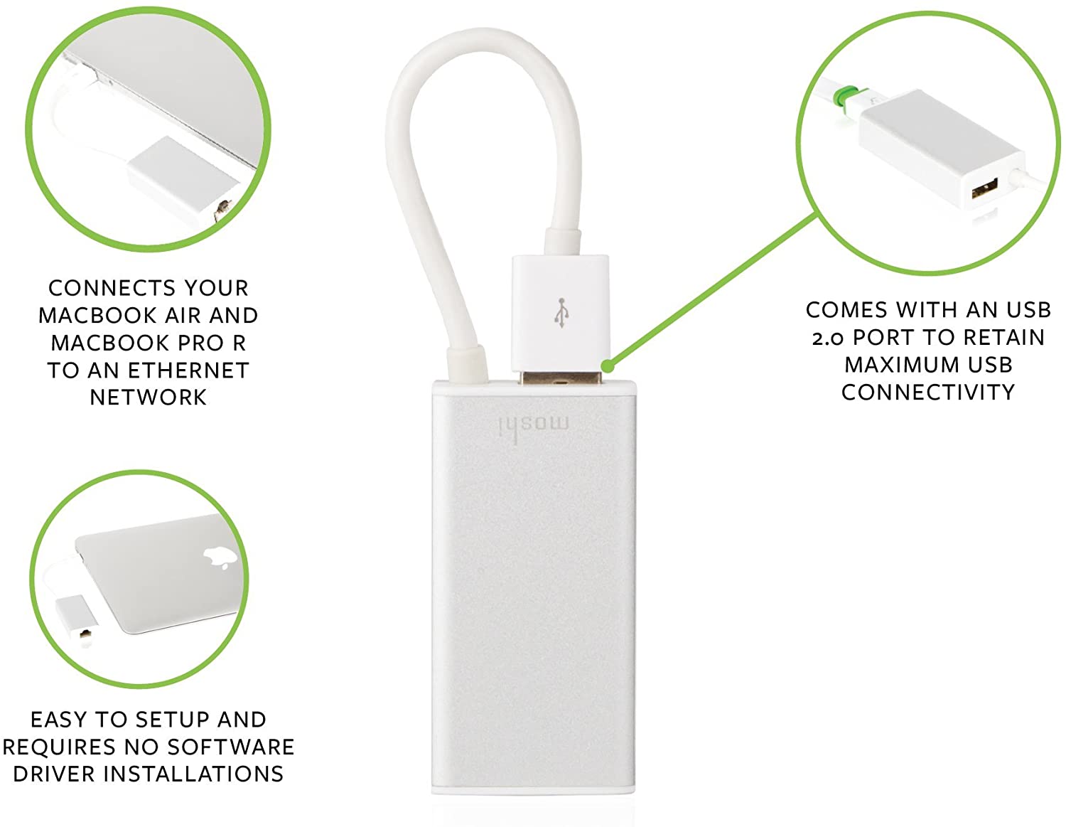 Moshi USB to Ethernet Adapter