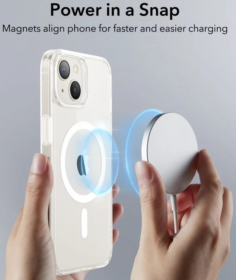 ESR Classic Hybrid MagSafe Case for iPhone 14 Series Clear