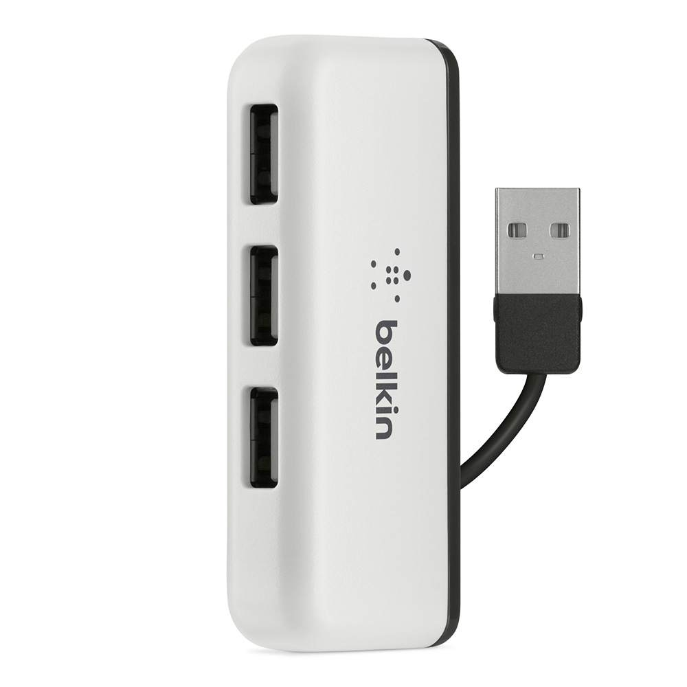 Belkin Adapter 4-Port Travel Hub, USB 2.0