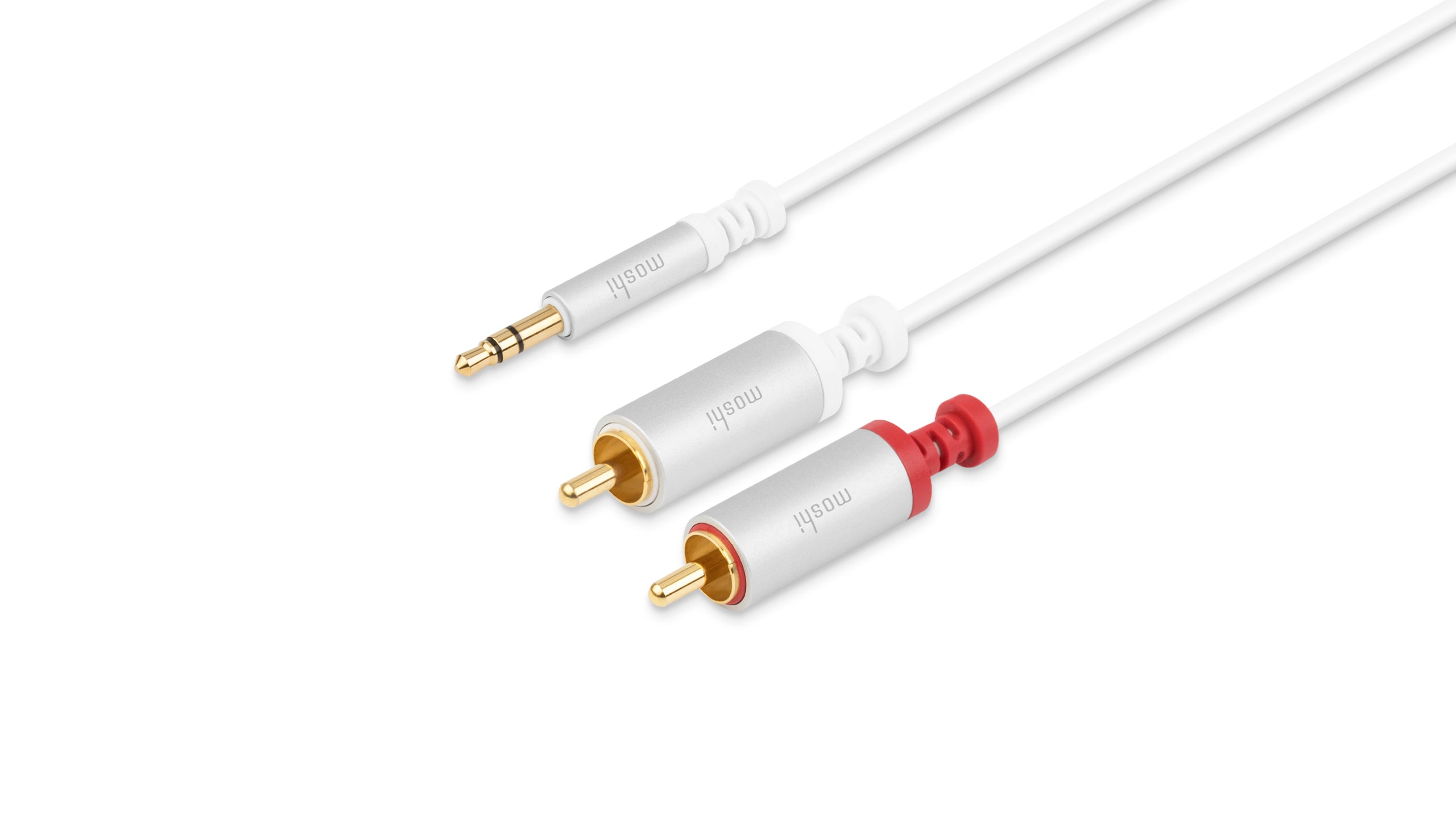 Moshi 3.5mm to RCA Stereo Cable-6 ft (1.8M)