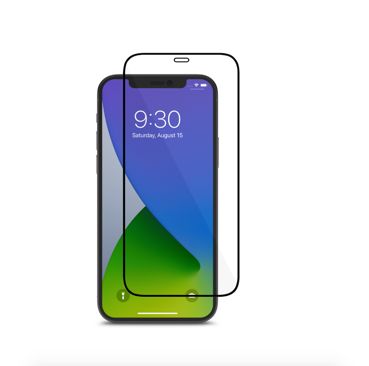 Moshi AirFoil Pro Tempered Glass for iPhone 12 and iPhone 12 Pro