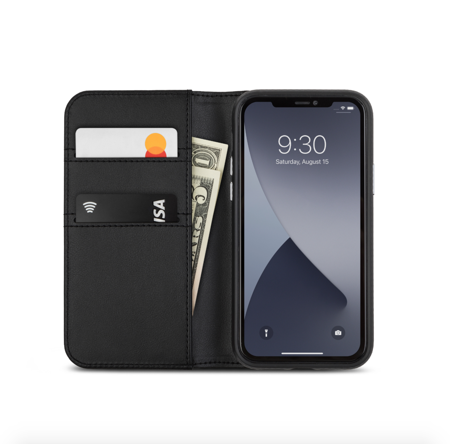 Moshi Overture Case with Detachable Magnetic Wallet for iPhone 12 Mini