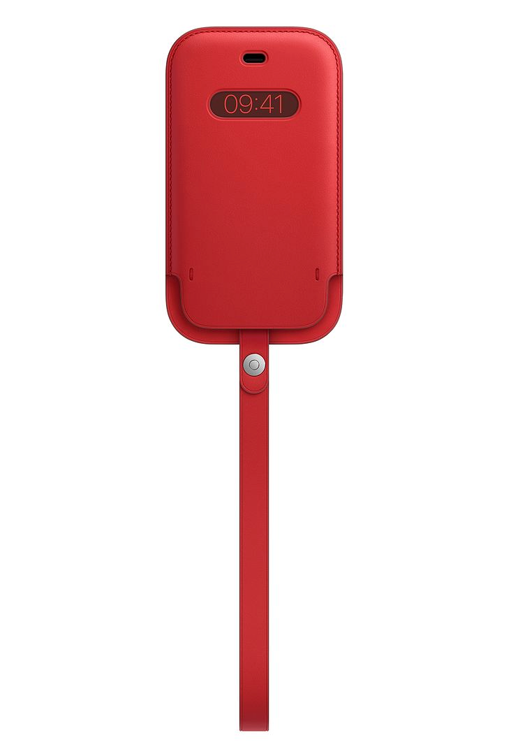 iPhone 12 mini Leather Sleeve with MagSafe