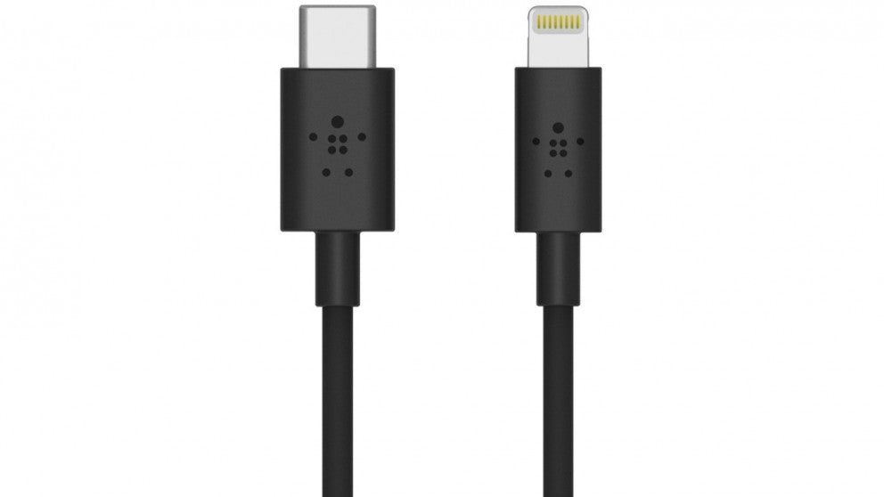 Belkin Cable MixIt USBC to Lightning Cable Sync/Charge 1.2m Black