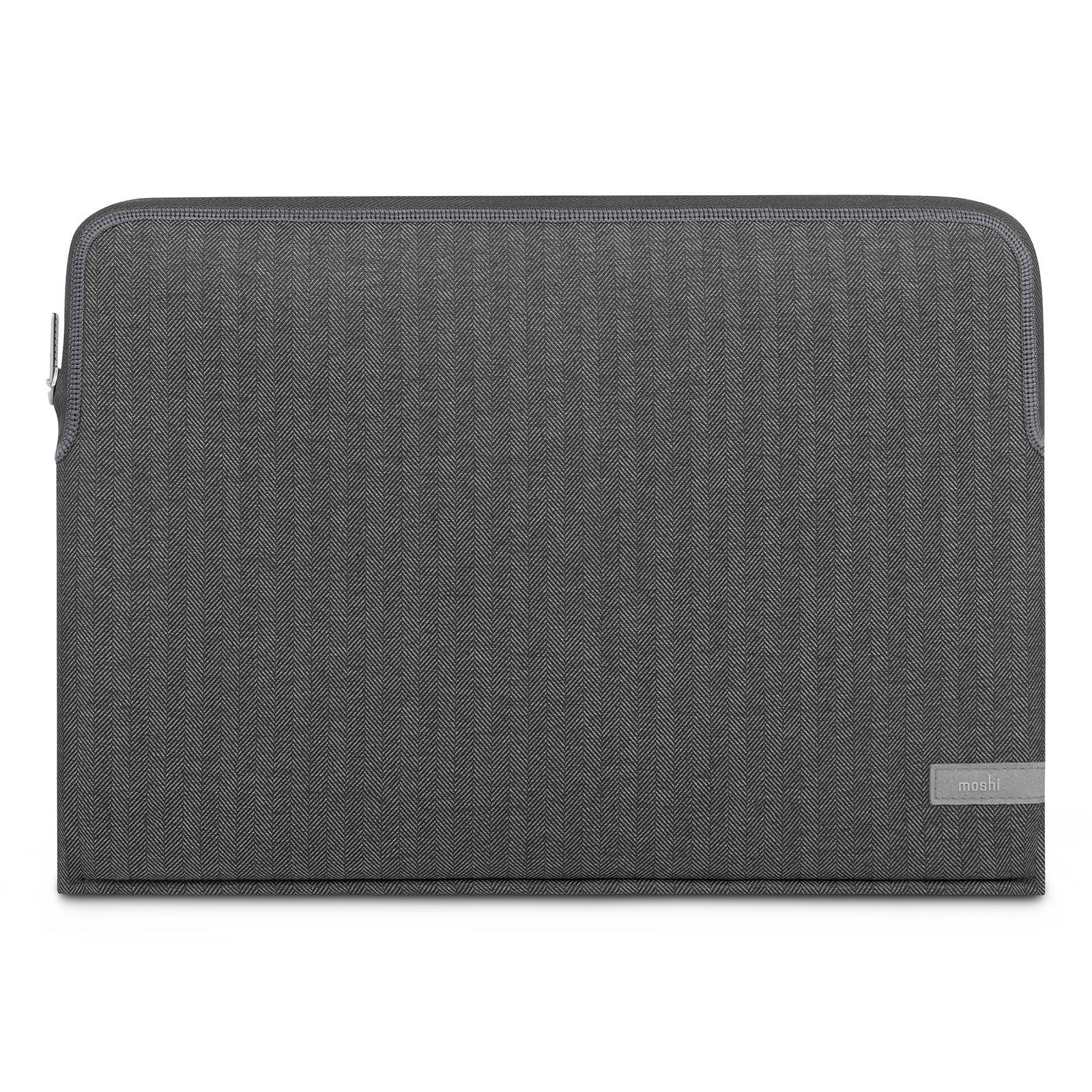 Moshi Pluma Laptop Sleeve 15/16-inch - Herringbone Gray