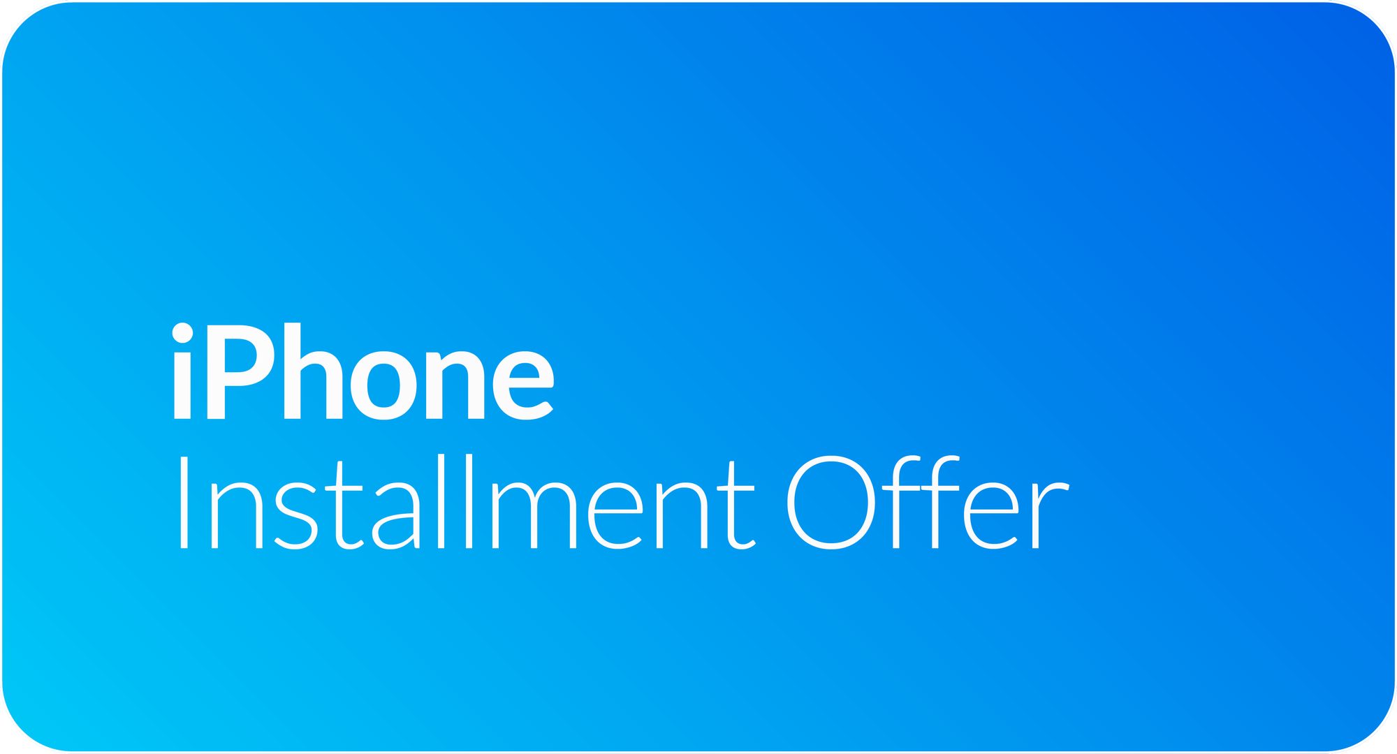 Get the best Apple deal with easy payment options for iPhone!