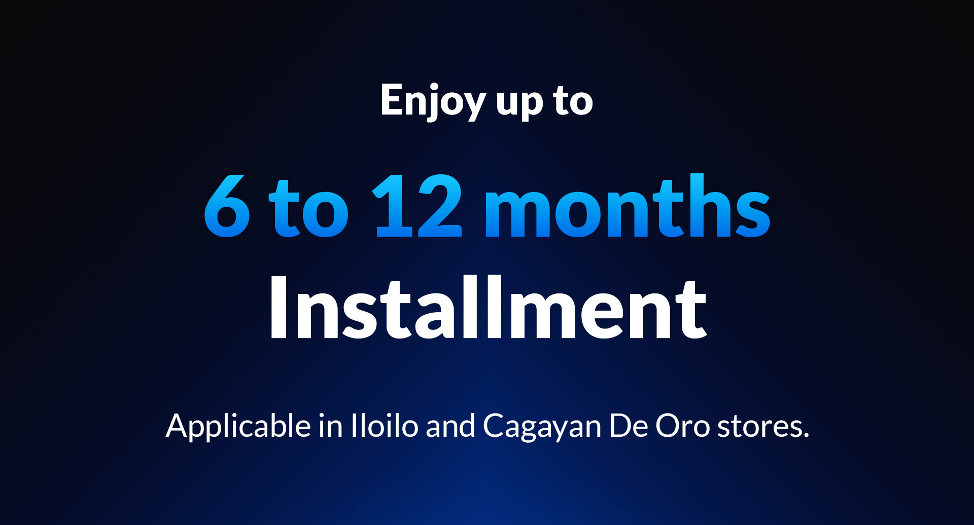 Installment offer at iStore Ilo-ilo and Cagayan de Oro