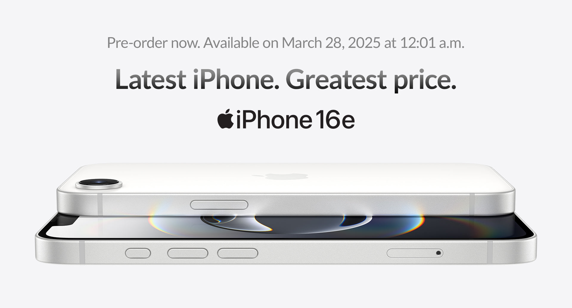 Pre-order your iPhone 16e and enjoy exclusive perks!