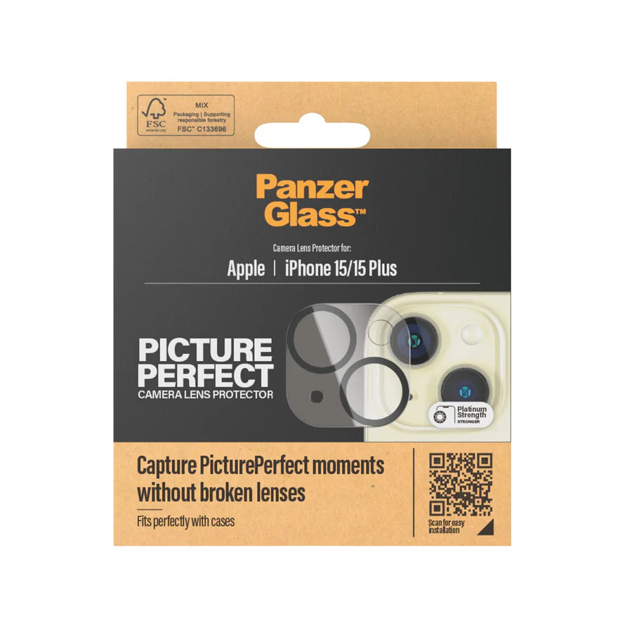 PanzerGlass PicturePerfect Camera Lens Protector iPhone 15 Series