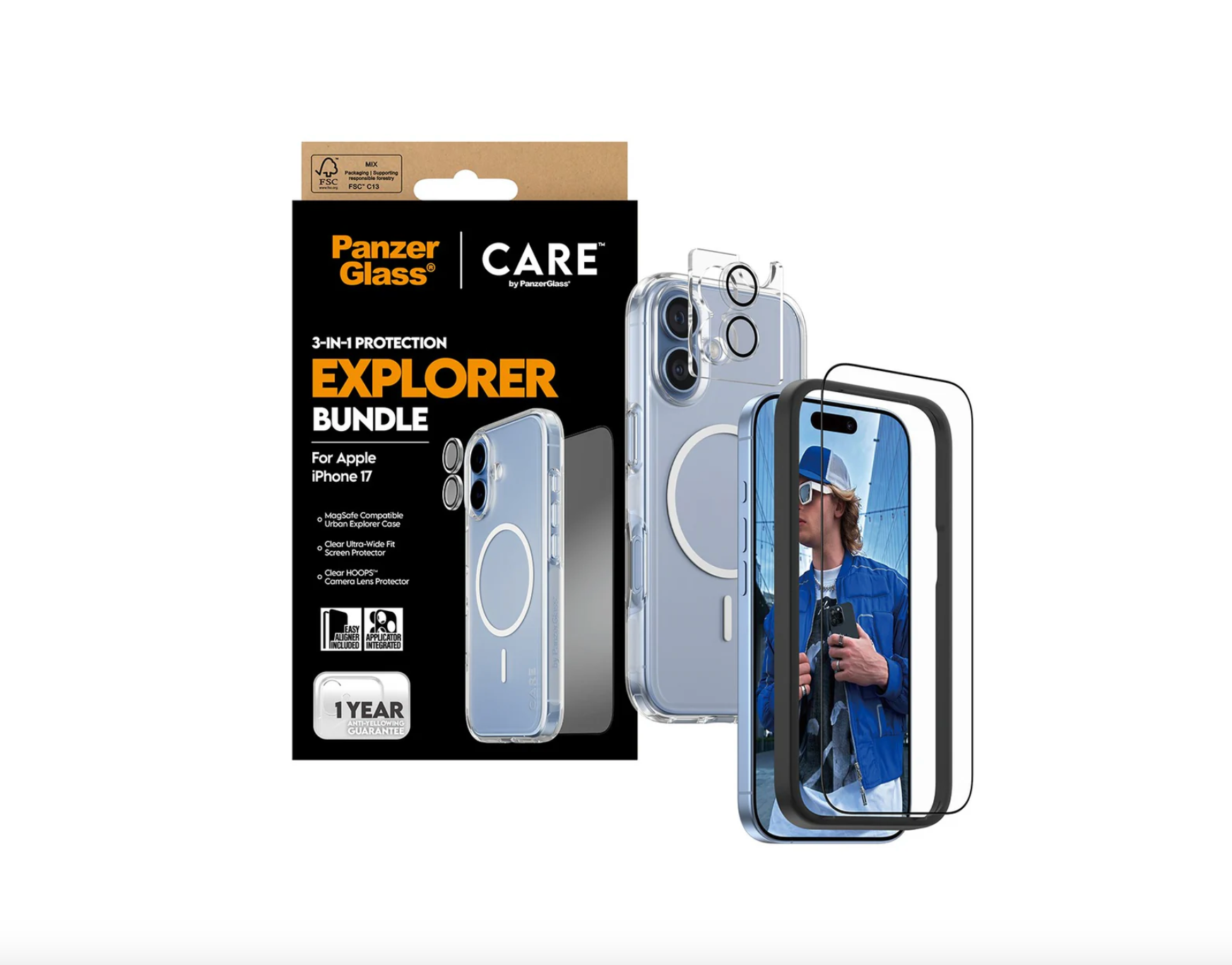 CARE Urban Explorer 3-in-1 Bundle for iPhone 17 Series and iPhone Air