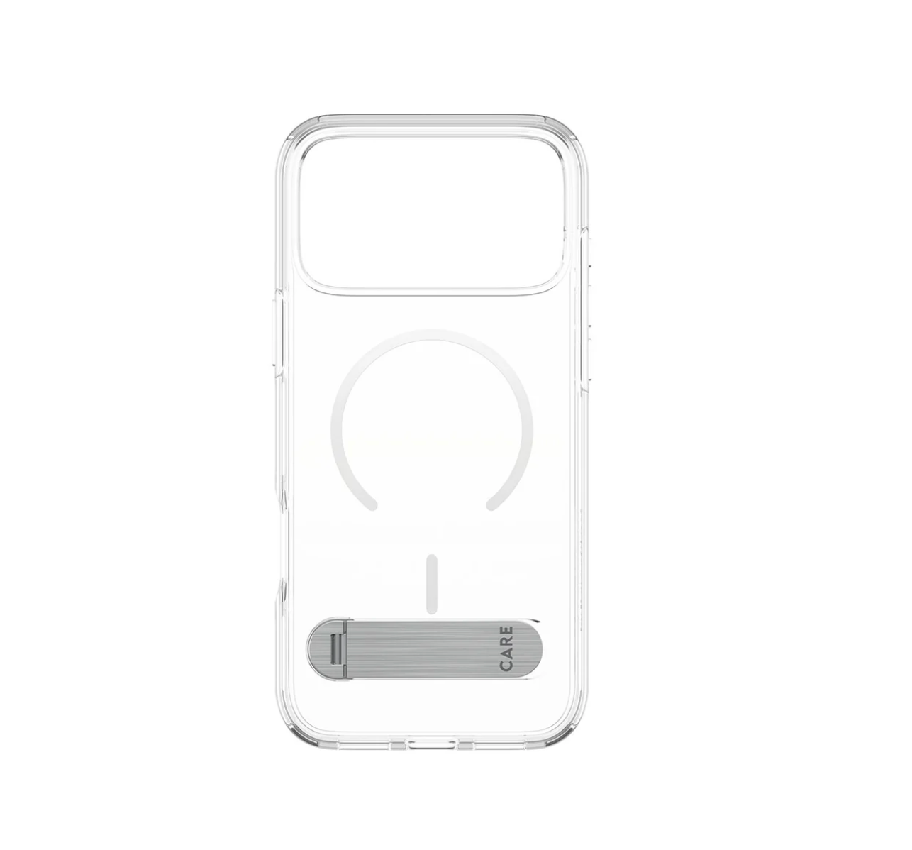 CARE Case Transparent with Kickstand & MagSafe for iPhone 17 Series and iPhone Air