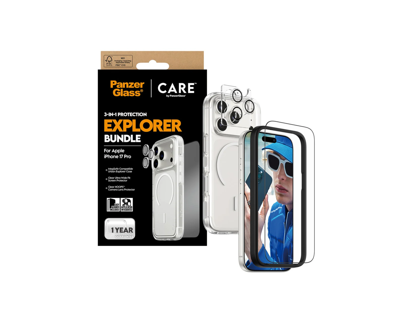 CARE Urban Explorer 3-in-1 Bundle for iPhone 17 Series and iPhone Air