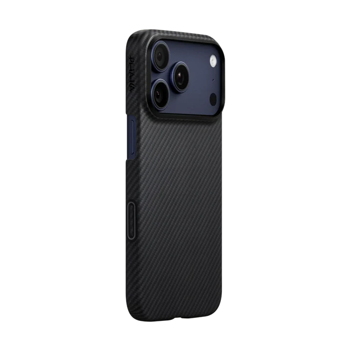 Pitaka UltraSlim Case for iPhone 17 Series Black/Grey Twill