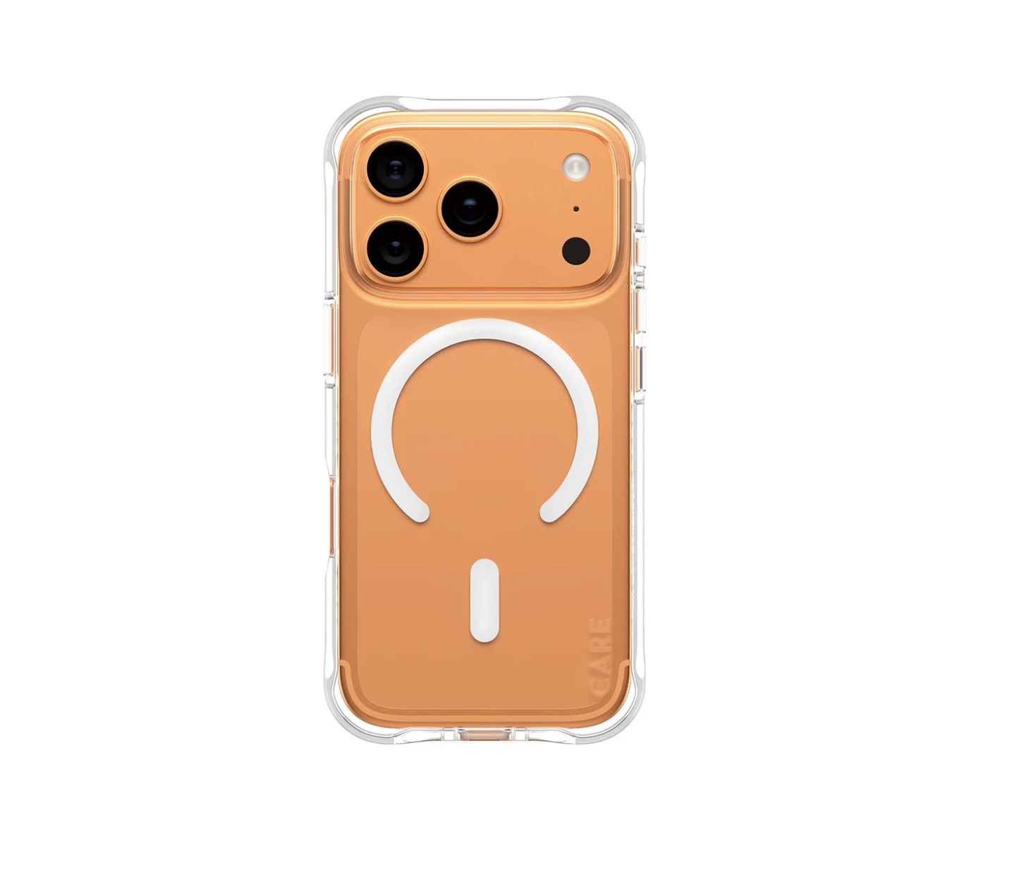 CARE Samba Case Transparent with White MagSafe for iPhone 17 Series and iPhone Air