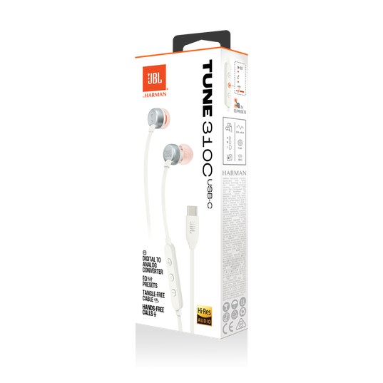JBL Tune 310 in Ear Type C Wired Earphones