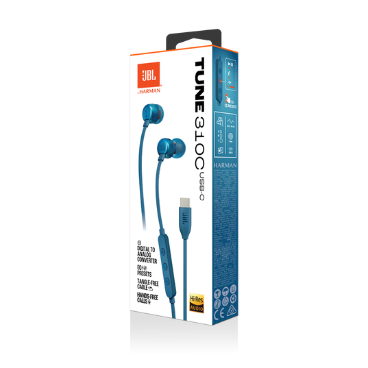 JBL Tune 310 in Ear Type C Wired Earphones