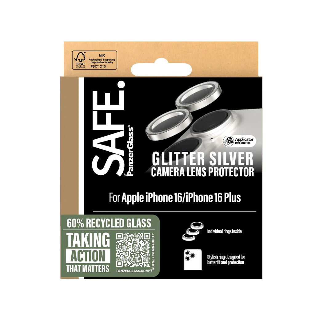Safe Camera Lens Protector for iPhone 16 Series