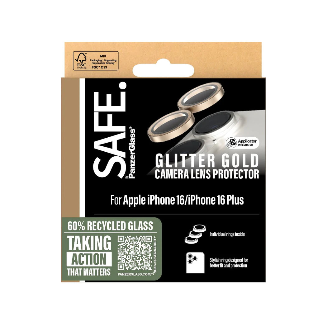 Safe Camera Lens Protector for iPhone 16 Series
