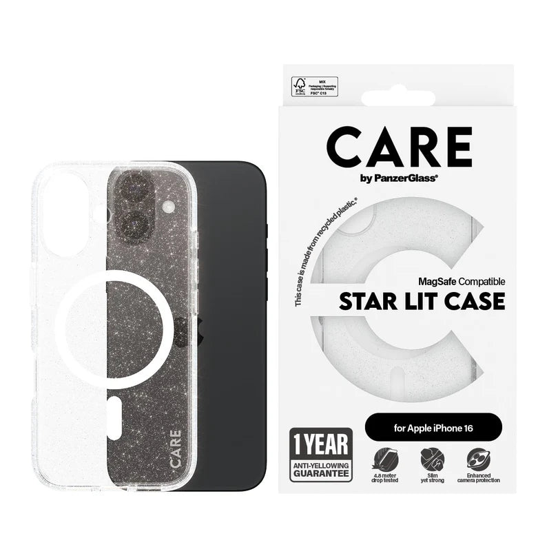 Care Flagship Case Urban Combat Star Lit w/ White MagSafe iPhone 16 Series