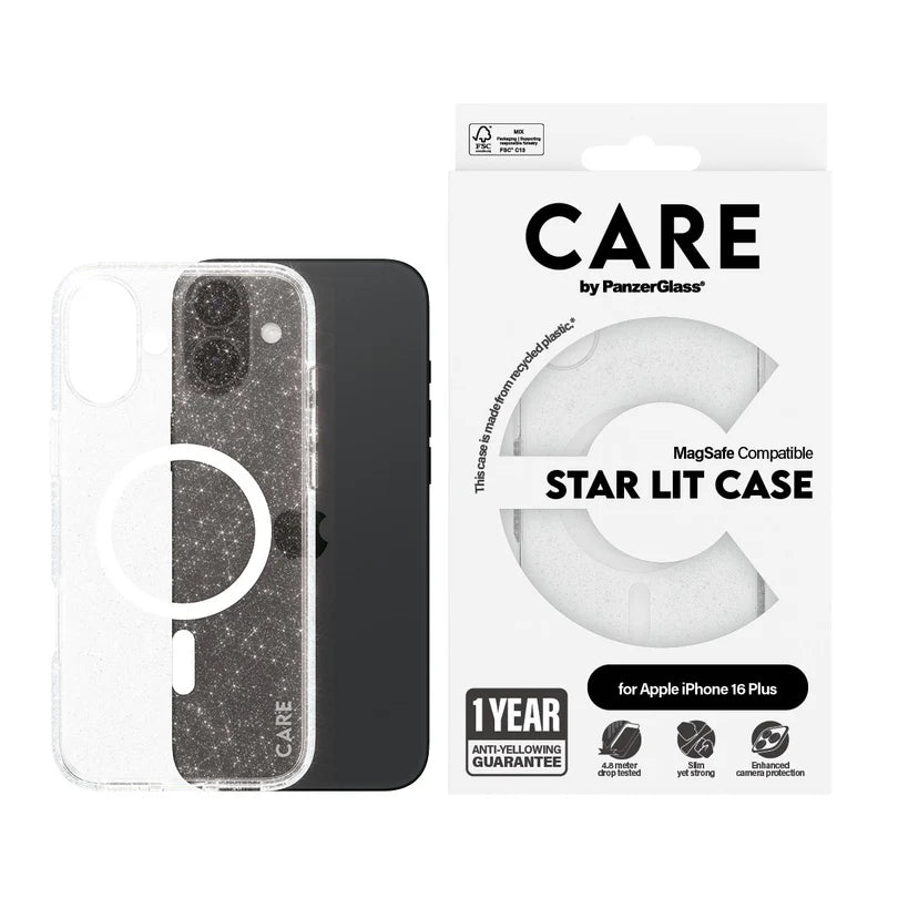 Care Flagship Case Urban Combat Star Lit w/ White MagSafe iPhone 16 Series