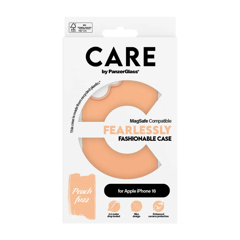 Care Fashionable Case Peachy w/ MagSafe for iPhone 16 Series