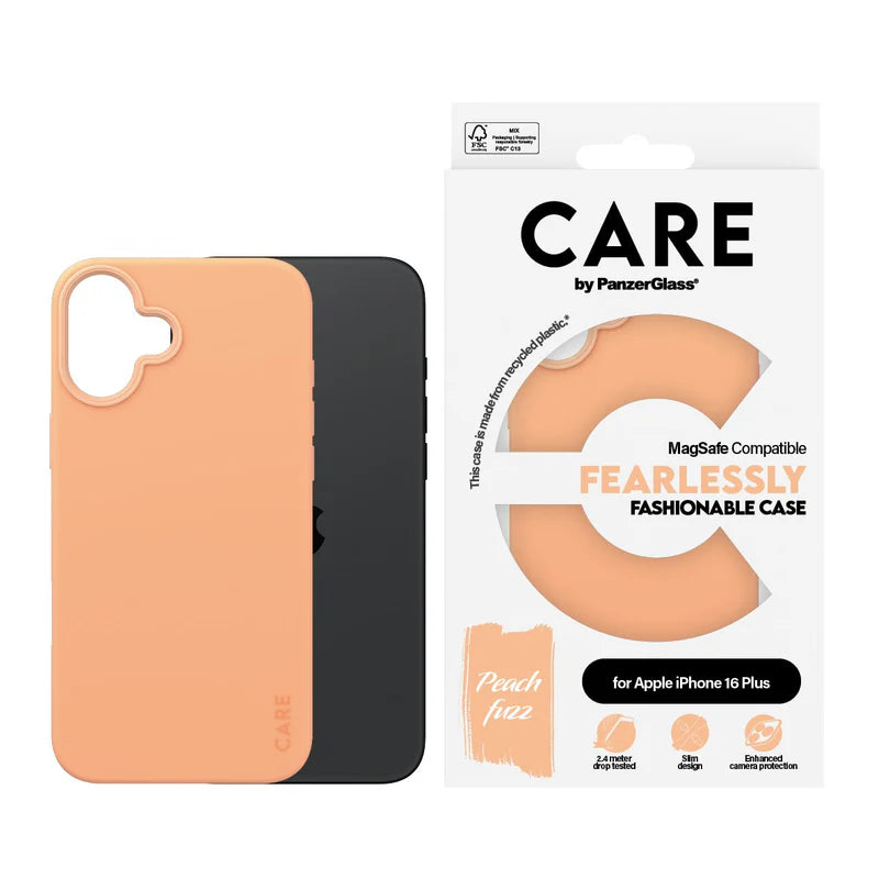 Care Fashionable Case Peachy w/ MagSafe for iPhone 16 Series