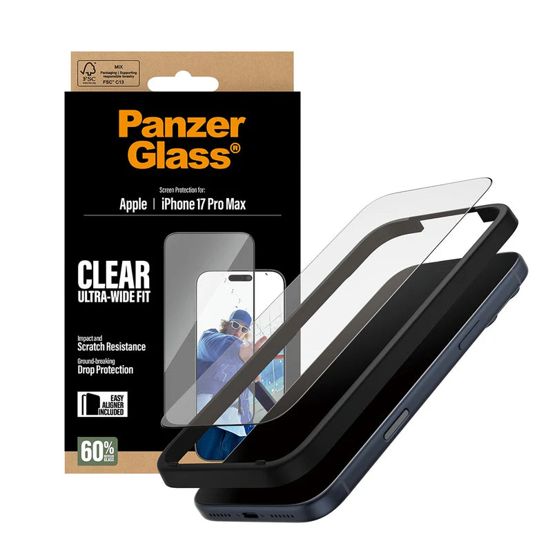 PanzerGlass Screen Protector for iPhone 17 Series & iPhone Air Ultra-Wide Fit